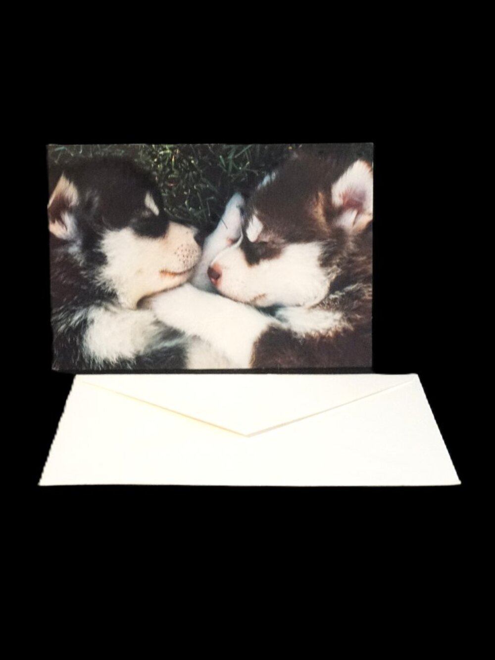 Vintage Hallmark Pet Love Best Friends Note Greeting Card